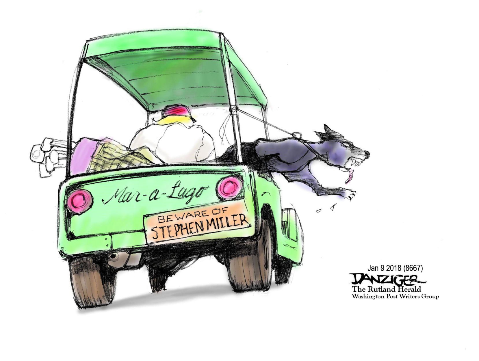 Jeff Danziger cartoon